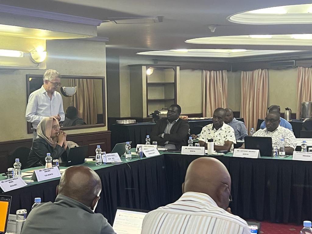 Regional #Groundwater Task Teams for the Groundwater Project are in a 3-day training session on conjunctive use & monitoring of surface and groundwater in the #NileBasin region. The project is being implemented in 3 #transboundary aquifers found in these 7 countries🇧🇮🇪🇹🇰🇪🇷🇼🇸🇩🇹🇿🇺🇬