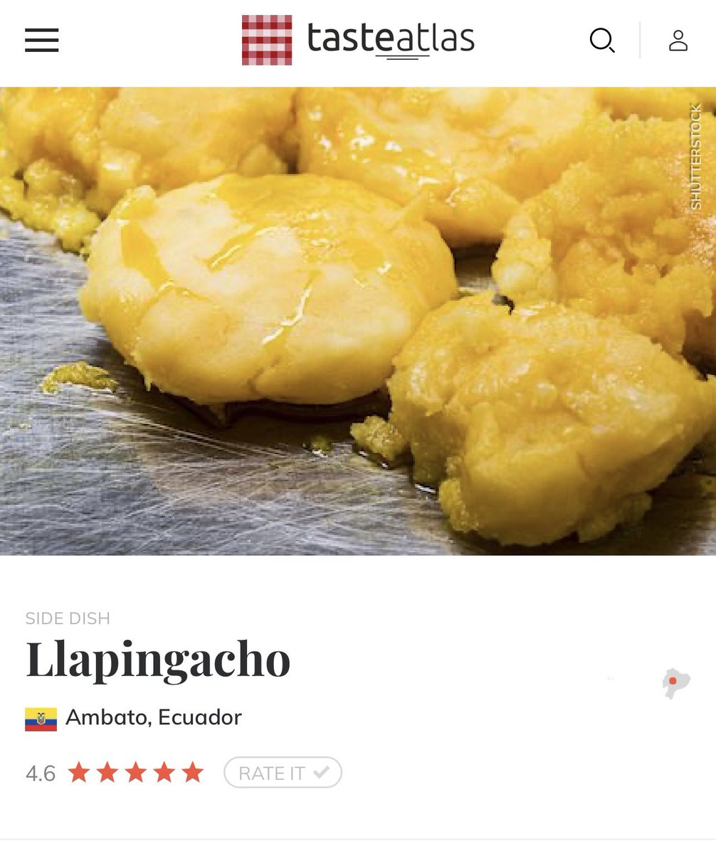 juankacastillog's tweet photo. Según @TasteAtlas el #llapingacho de Ambato es el segundo mejor plato de #papas del mundo.
Les dejo el tradicional #llapingachoconchorizo
Buen provecho
#ecuadortienecocina
#consumelocal
#identidad
#patrimonio
@ApgpOrg https://t.co/O9MgKkCwqs