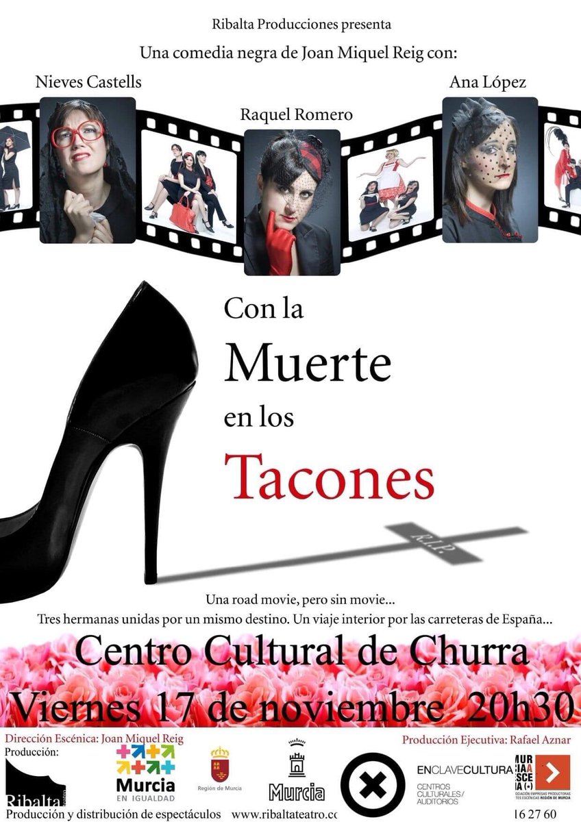 Viernes  17 
Centro cultural de Churra 
Entrada gratuita