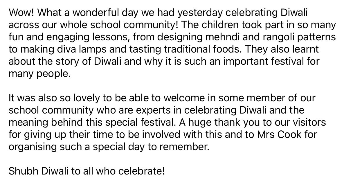✨ Diwali Celebrations at Whittle!✨ 

#community #care #respect #careforothers #happydiwali2023