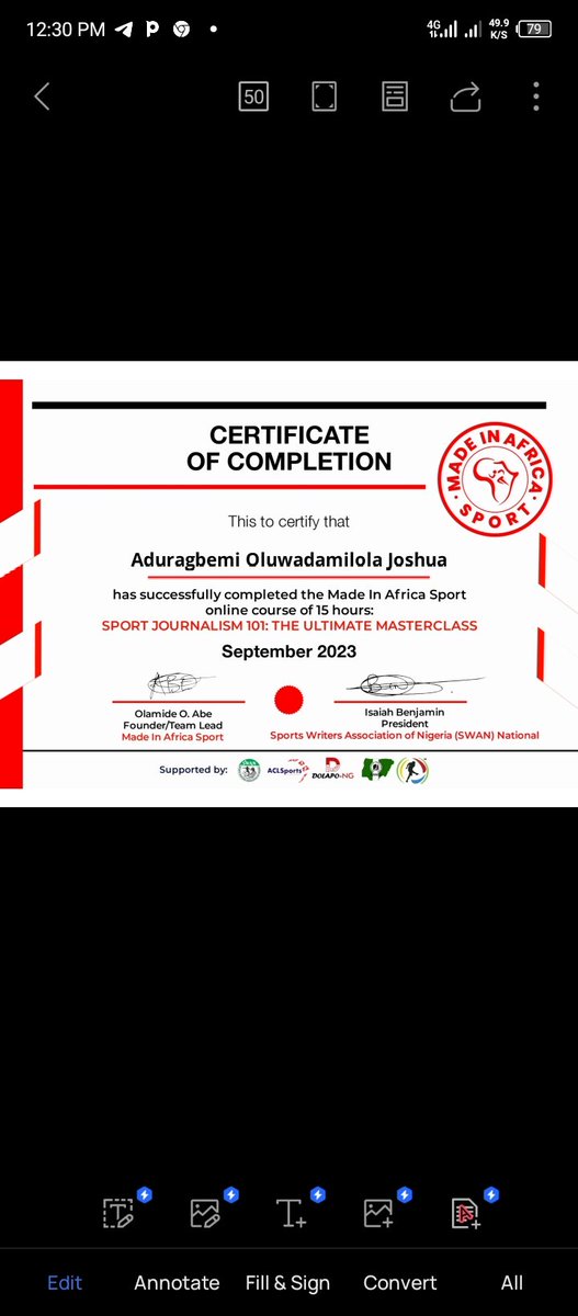 During the middle of September, I was fortunate enough to participate in an online course called Sports Journalism101:The Ultimate Masterclass, organized by Made in AfricaSports. The course was incredibly informative, and I learned alot about the ins and outs of sports journalism