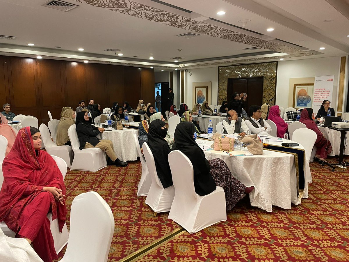 GermanyinPAK's tweet photo. So happy to support @unwomen_pak to launch "Women Service Provider Network" in #KhyberPakhtunkhwa. We 🇩🇪 are striving for a gender inclusive environment in all institutions. 
Stay tuned for more updates https://t.co/7UYwGQnl1h