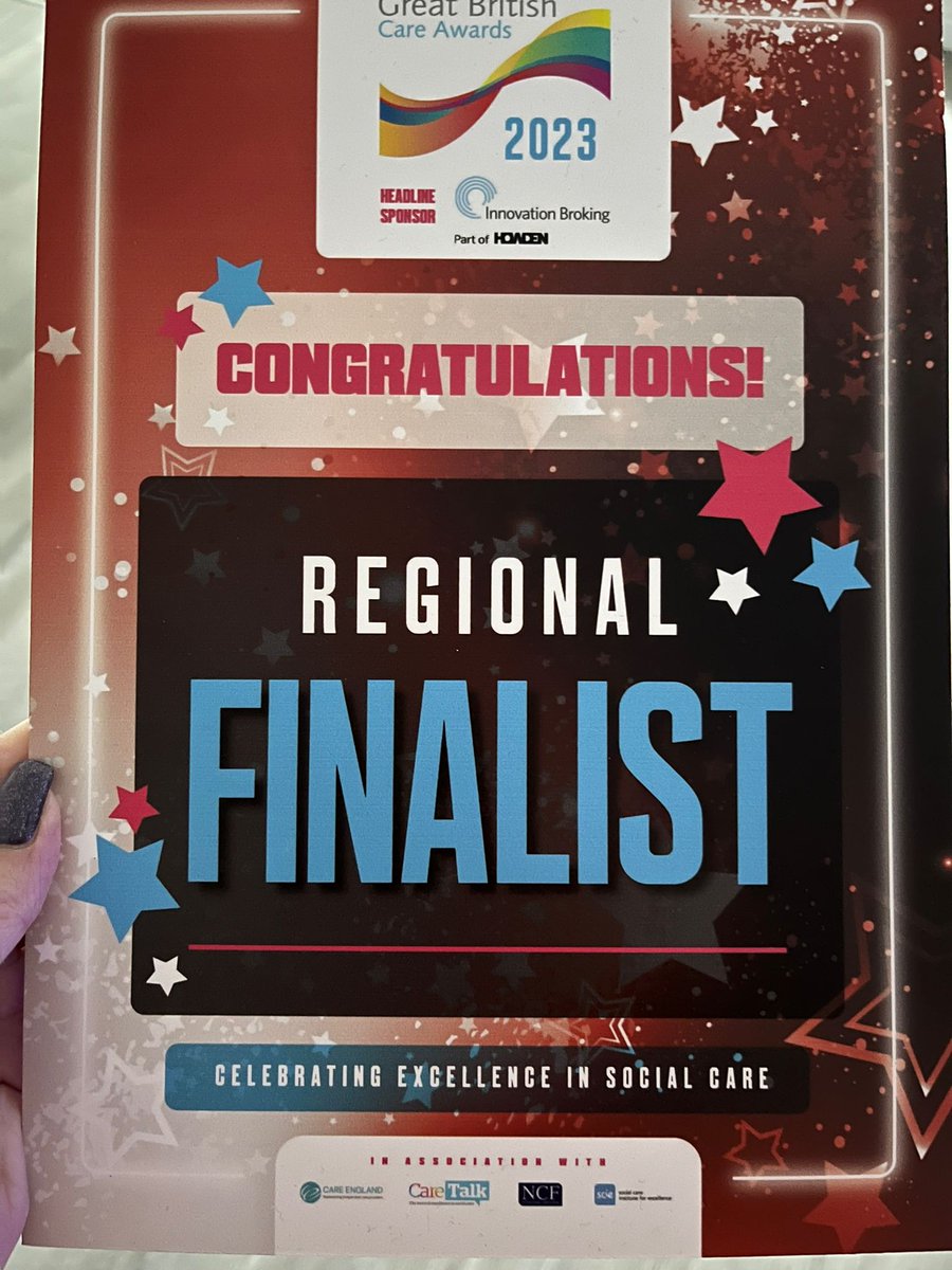 A Chance for Life Ltd (@achanceforlife) on Twitter photo Our fantastic finalists had a great time at <a href="/GBcareawards/">GB Care Awards</a> North West Regional Final this weekend, recognising the outstanding work they do supporting our clients. We're delighted that Sharon and her team were highly commended in the care team category! Well deserved! 🥳 Our fantastic finalists had a great time at <a href="/GBcareawards/">GB Care Awards</a> North West Regional Final this weekend, recognising the outstanding work they do supporting our clients. We're delighted that Sharon and her team were highly commended in the care team category! Well deserved! 🥳