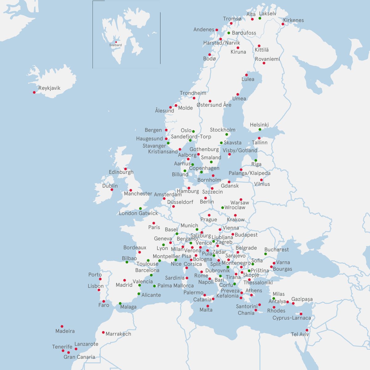 Fly_Norwegian's tweet photo. Today, we are launching 40 new routes!✈️ Next summer we will have a fleet of around 90 aircraft and will fly a total of 332 routes to 123 destinations 🙌🏼

Read more about the new routes here: https://t.co/MO9dBYpNy9

#FlyNorwegian https://t.co/mGG0rqxiDb