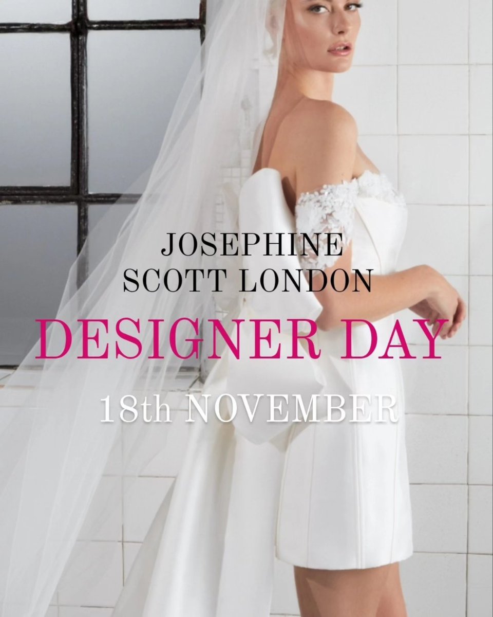 This weekend we are lucky enough to hold the very first @avenuebyjosephinescott Designer Day!!! None of these gorgeous gowns are available anywhere else across the country yet except at TDR this Saturday! Book online tdr-bridal.co.uk or call 0121 423 2777