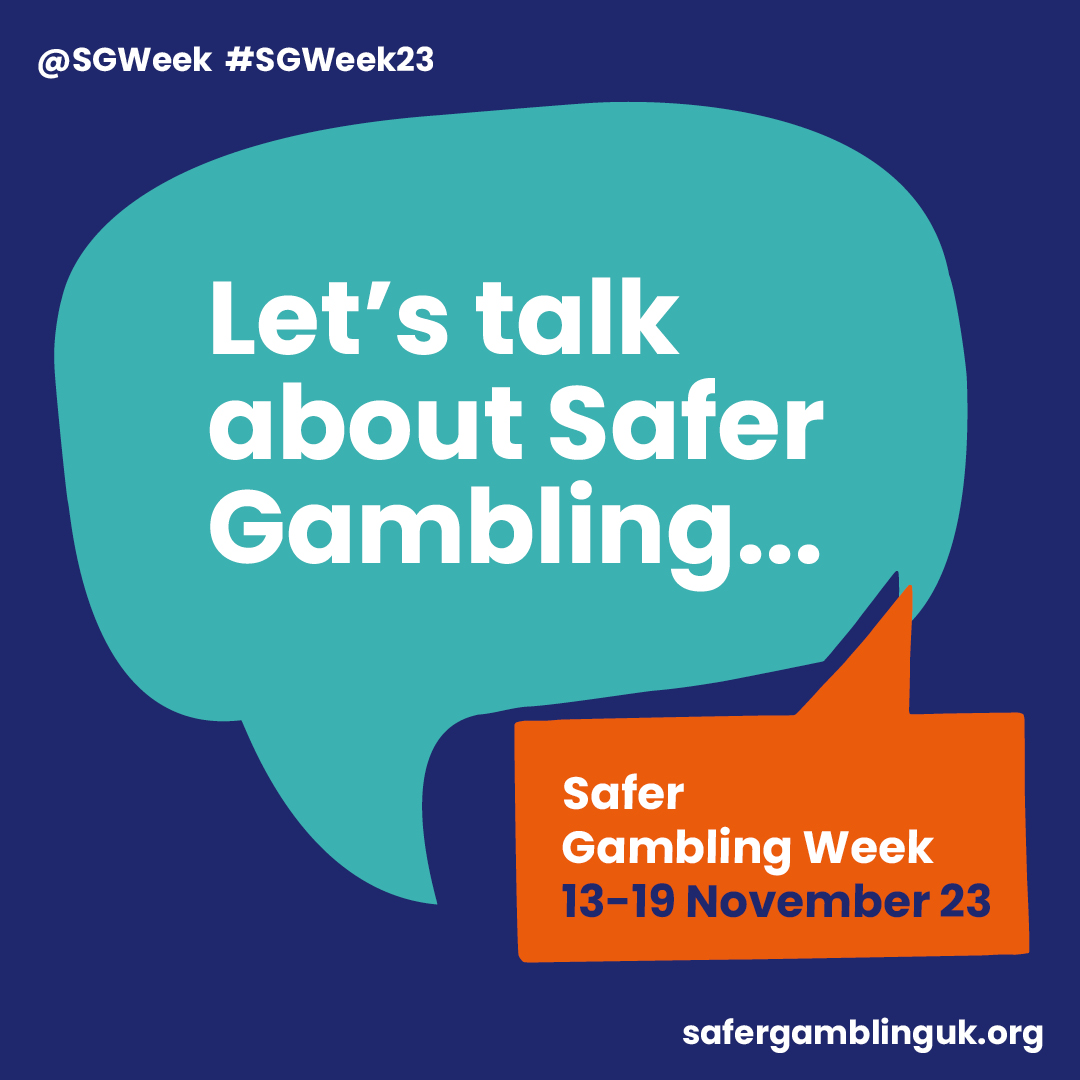 SGWeek's tweet photo. We're proud to mark what is the 6th annual #SGWeek23 across the UK and Ireland! 🇬🇧 🇮🇪 With this united front, let's get talking about safer gambling. 

Find out more here 👉 https://t.co/1IsVYe90rM https://t.co/GS6rbipybG