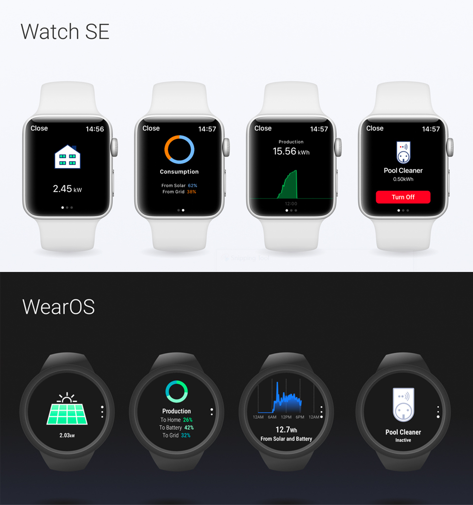 No matter your device, mySolarEdge keeps you in charge of energy use and savings on the go!⌚
We’re proudly assisting 16,000 Apple Watch users with real-time production and consumption data, and now we've expanded to Google Wear-OS, delighting 5,000 Android users.🌟
#SmartEnergy