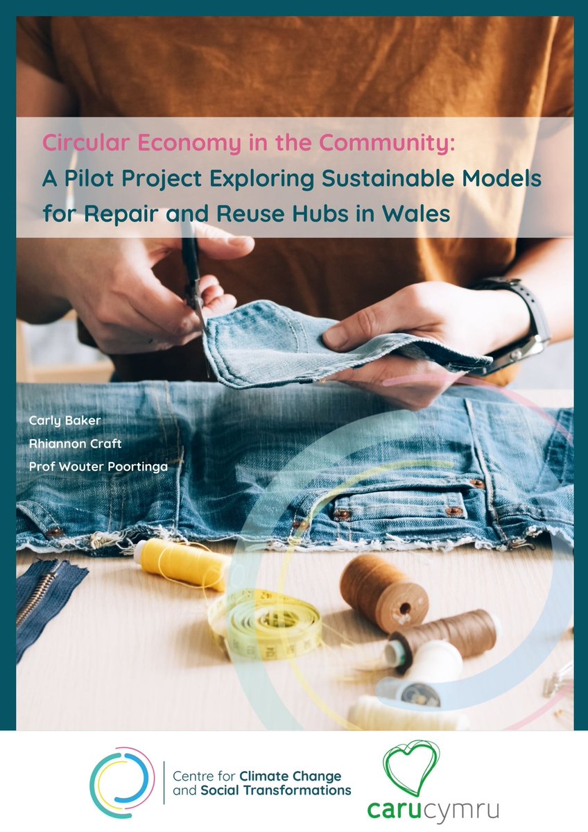 Our latest report on the 'Circular Economy in the Community' is now live on our website 🎉

The report includes key findings from our pilot project with <a href="/Keep_Wales_Tidy/">Keep Wales Tidy</a> exploring #SustainableModels for Repair and Reuse Hubs in Wales 🏴󠁧󠁢󠁷󠁬󠁳󠁿♻️

Read the report: cast.ac.uk/wp-content/upl…