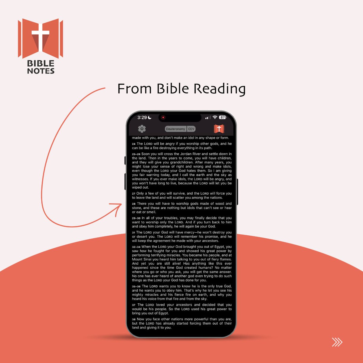biblenoteapp's tweet image. Bible Notes App, unveiling new dimensions of Bible study and personal devotion. 🚀 

#BibleNotesApp #Biblestudy #Biblereading #Biblejournal #AppCompanion #DailyDevotional