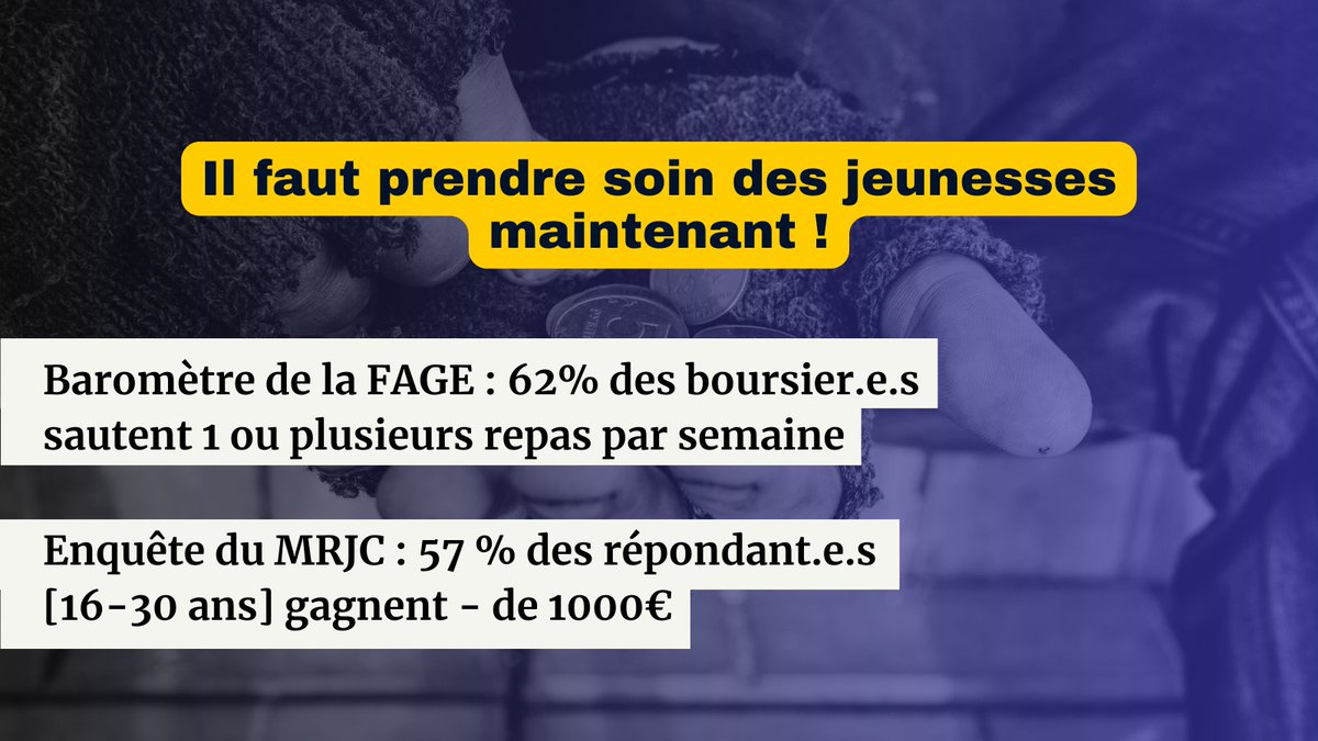 Jeunesses recherchent politique de #jeunesse ambitieuse … Dans un communiqué le <a href="/Cnajep/">CNAJEP</a> rappelle la situation des #jeunesses aujourd'hui et la nécessité de prendre des mesures et d'avoir un cap politique !  👉cnajep.asso.fr/actualites/com…