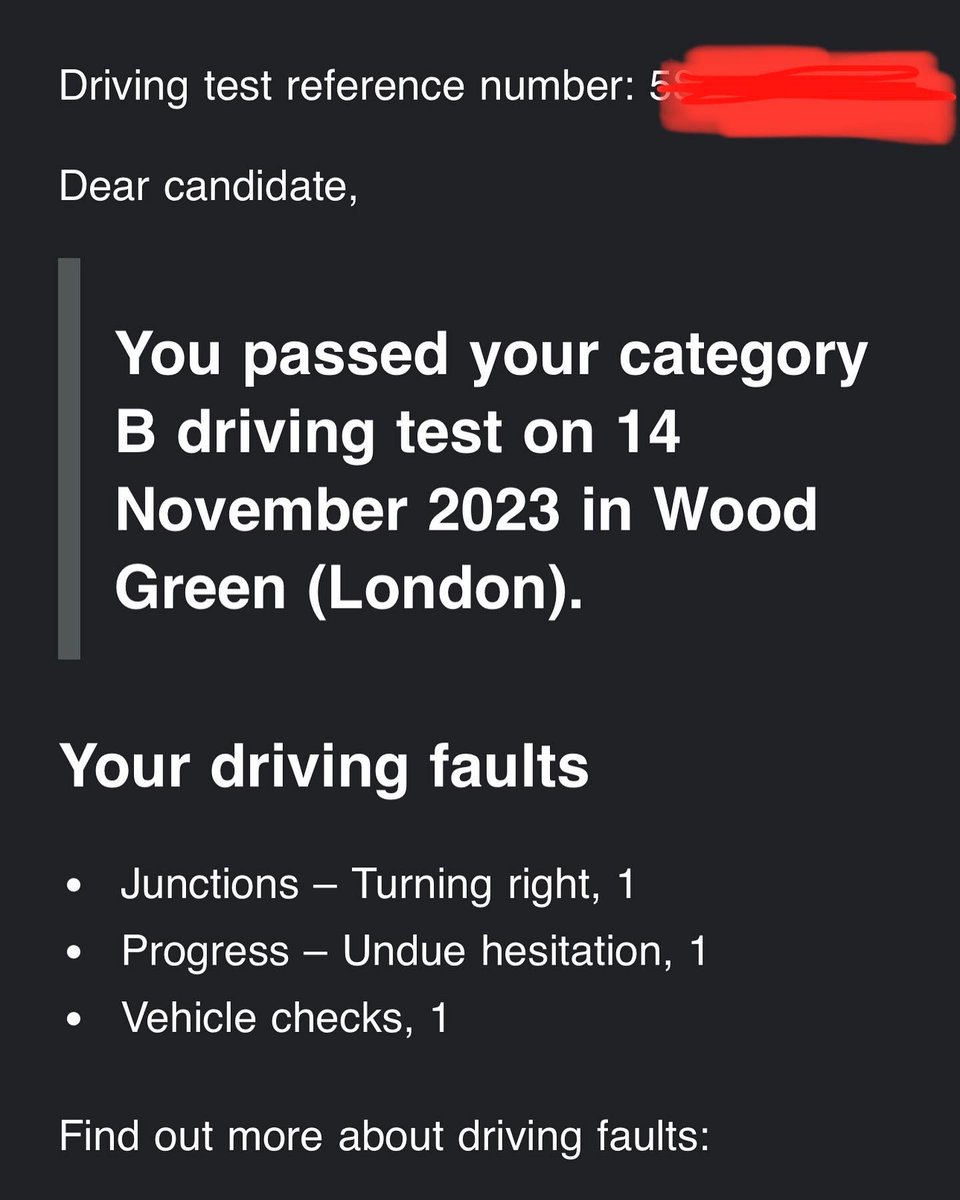 Mikelidriving's tweet photo. Congratulations to Edison who’s passed his practical driving test today at Wood Green at 8:10am👏🎉 only 3 minor faults. Passed 1st time. Brilliant driver well done. Wish you safe driving for life. 

#passed #gotmylicence #lifeskill #drivinginstructor #drive #skillsforlife https://t.co/FY2cIlTVIc