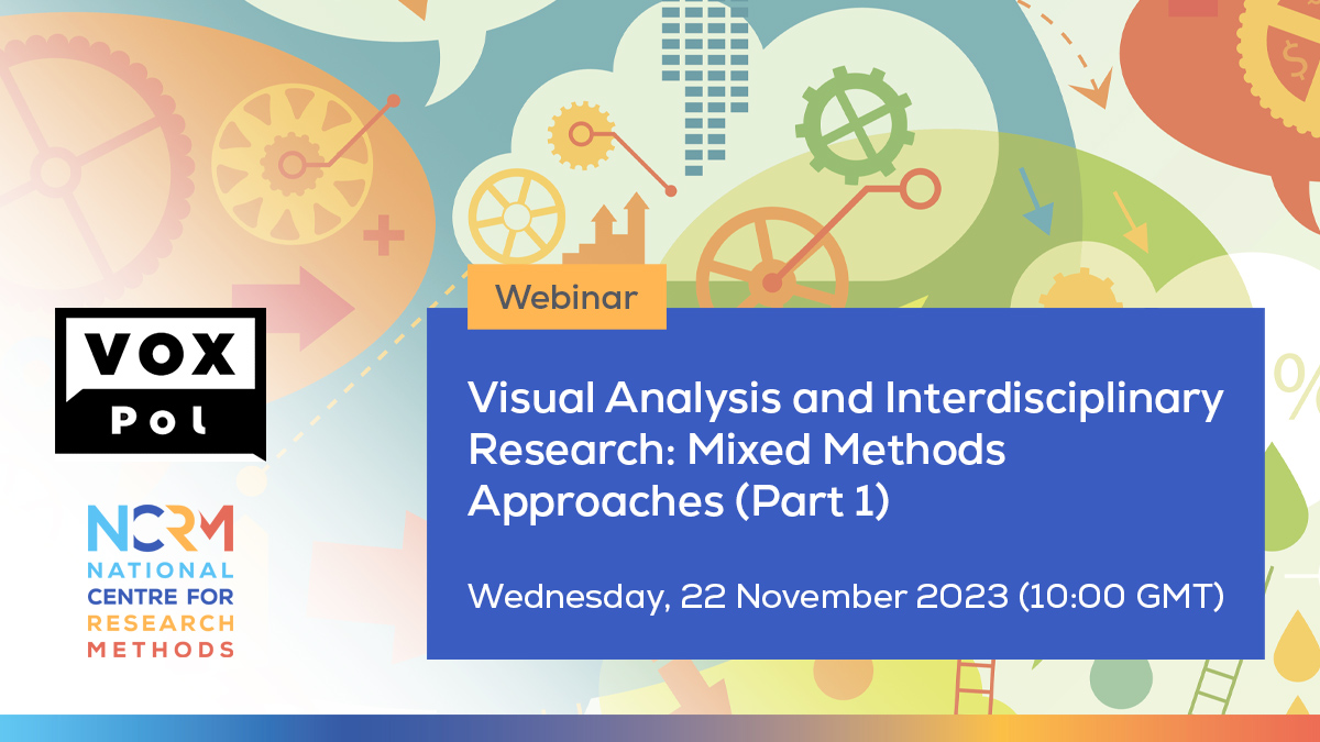 Just Over a Week Left to Sign up to this Joint @NCRMUK @VOX_Pol Workshop on  #Interdisciplinary and #MixedMethods Approaches of #VisualAnalysis Featuring the Inspirational
@Lew_Brace @JulianDroogan @ReedLizzie
@NRHodgson_Hist #Quant #Qual #Methods 👇👇👇events.teams.microsoft.com/event/53236432…