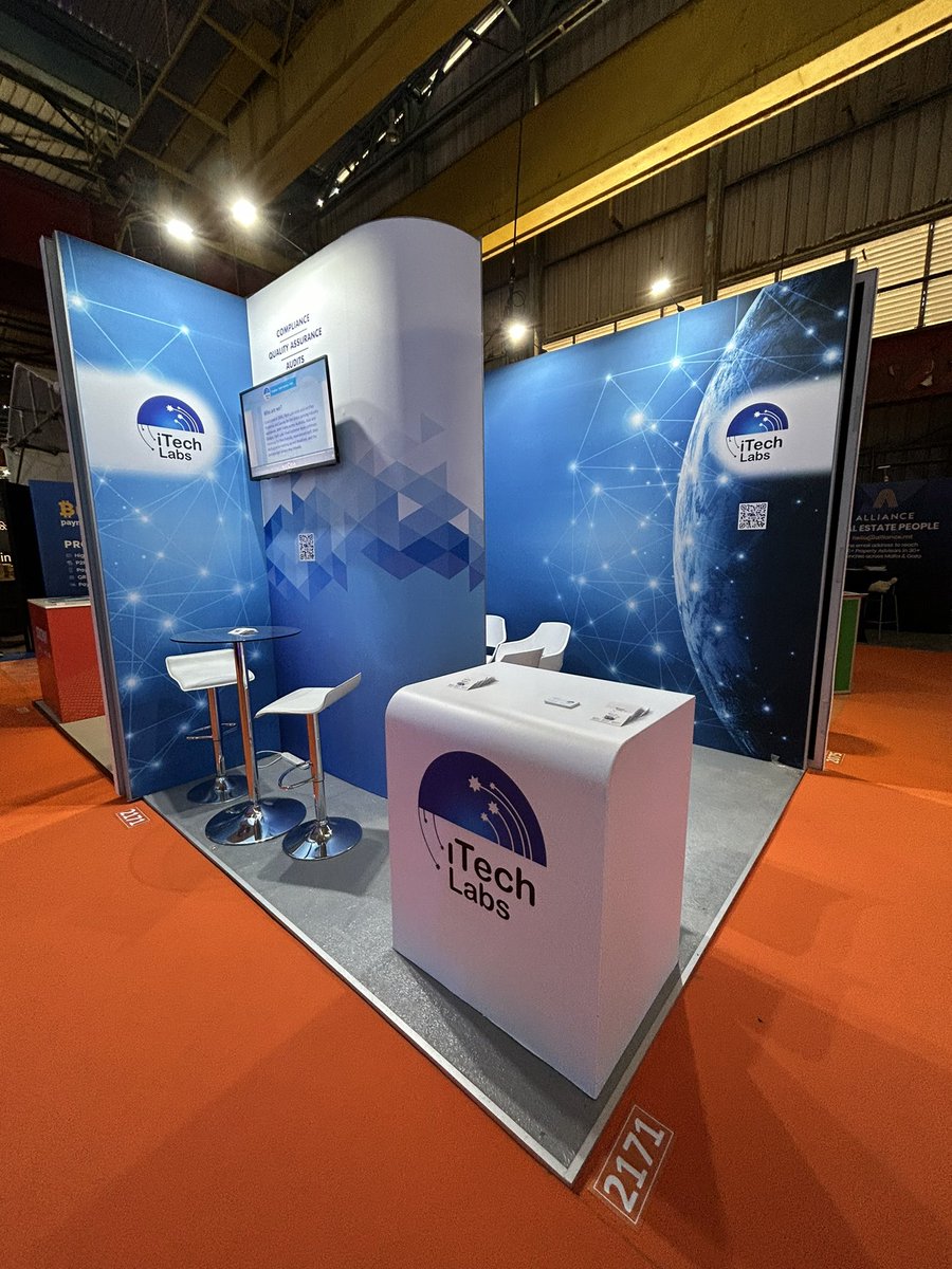 iTechLabs1's tweet image. A quiet moment captured of our stand this morning before the crowds poured in at SiGMA Europe. We’ve seen a wonderfully lively start to the event already, so if you are passing by, please stop and say hi to our team and stand 2171.

#sigmaeurope2023 #sigma2023 #igaming