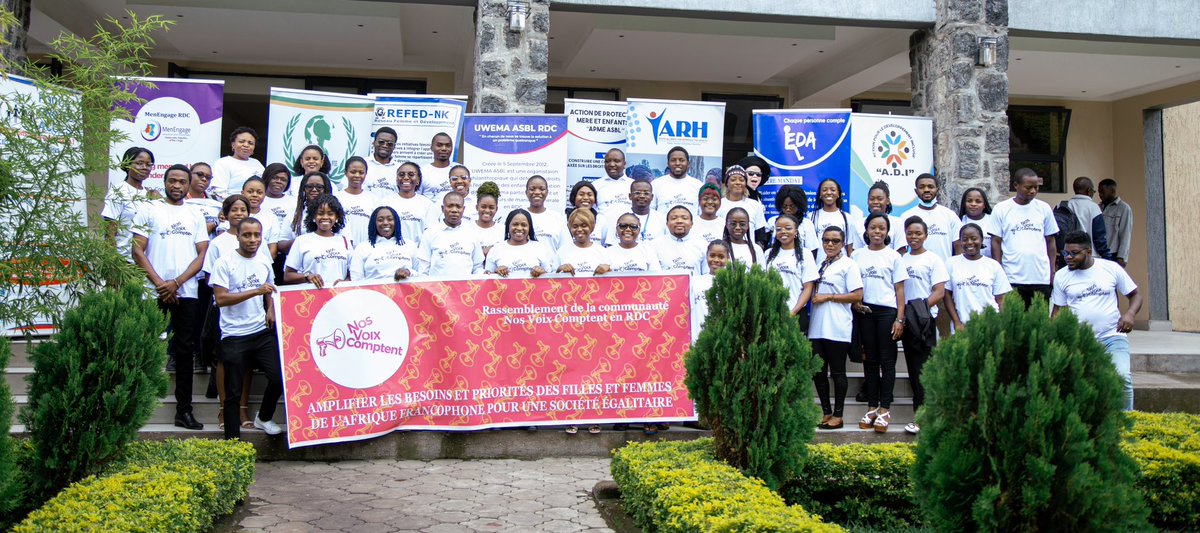 refednordkivu's tweet image. Le #REFED/NK présent au premier rassemblement en présentiel de la communauté #NVC #RDC représentée par sa Secrétaire Exécutive. 
Au cours de ce rassemblement des organisations, réseaux et activistes de droits de femmes ont amplifié les besoins des femmes marginalisées!