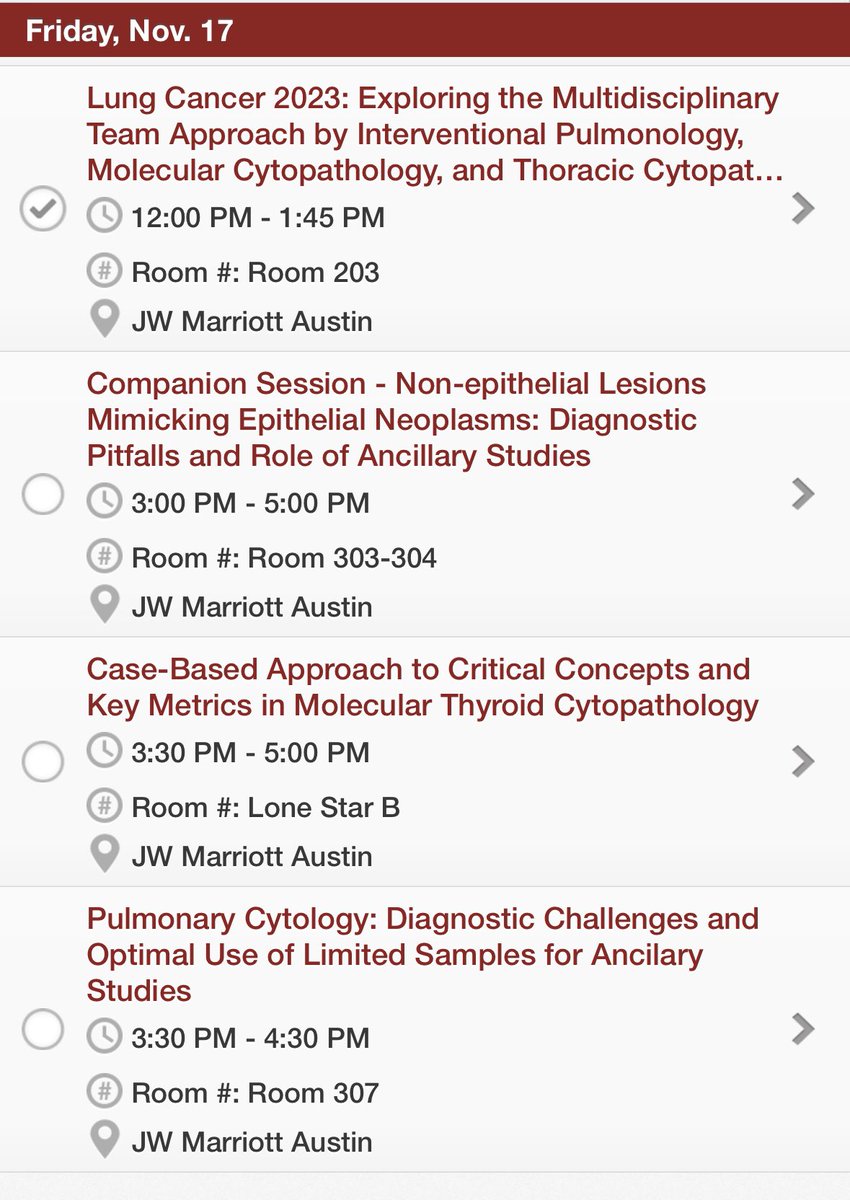 Sinchita_Roy's tweet photo. What are you most looking forward to at #ASCyto23? Look at all the #MolCytoPath learning opportunities Super excited to see how much the field has grown in the last decade @cytopathology https://t.co/0xi0y7yIDU