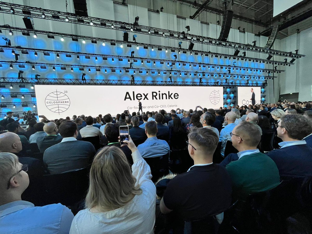 🚀 Live at #Celosphere 2023 in Munich! A must-attend event for process experts and leaders. Opening keynotes by Alex Rinke from <a href="/Celonis/">Celonis</a>: "Process first, not system first." Bright Cape is a proud <a href="/Celonis/">Celonis</a> platinum partner!  #Celonis #ProcessMining