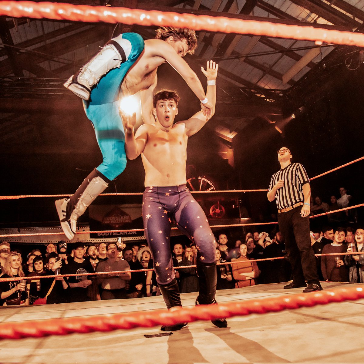 Just before knee meets face!
🤕