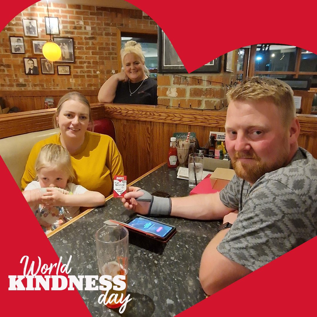 This #worldkindnessday, each of our restaurants gifted a lucky table £50 off their bill. The teams absolutely LOVED sharing a good deed for the day and it was so special to see the joy in our guests faces when they were chosen! 🤩