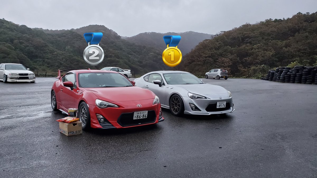 間瀬サーキットサムライチャレンジ
タイムアタッククラス1分11秒581で2位でした。
また先輩に負けてしまった😂