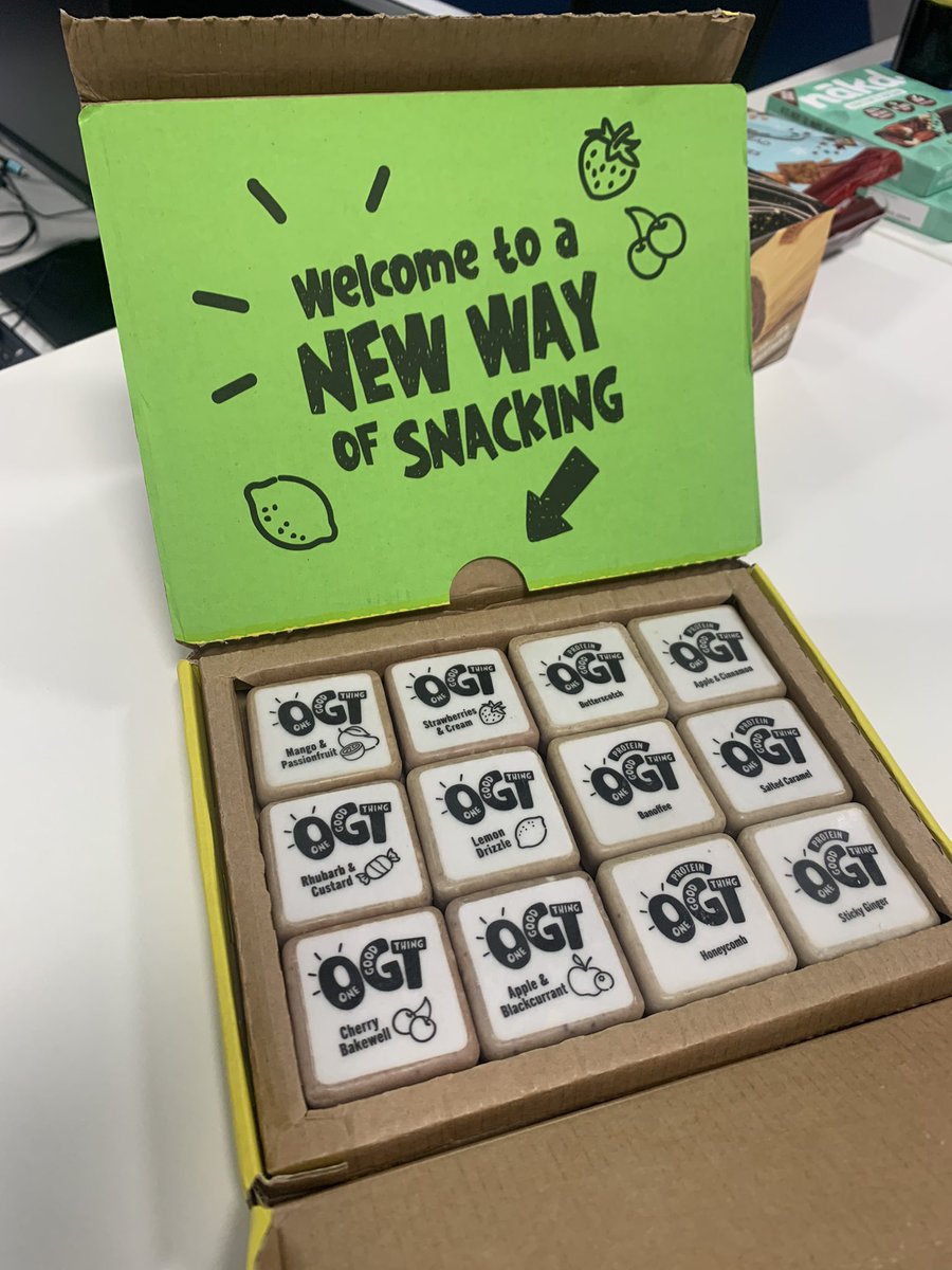 niamh_lb's tweet photo. These wrapper-free snack bars from @weareogt are causing quite a stir at @TheGrocer’s HQ today. You can eat them exactly as they appear here. They’re coated with beeswax and other natural ingredients and have rice paper labels. 🤯 https://t.co/cxniBJVhG8