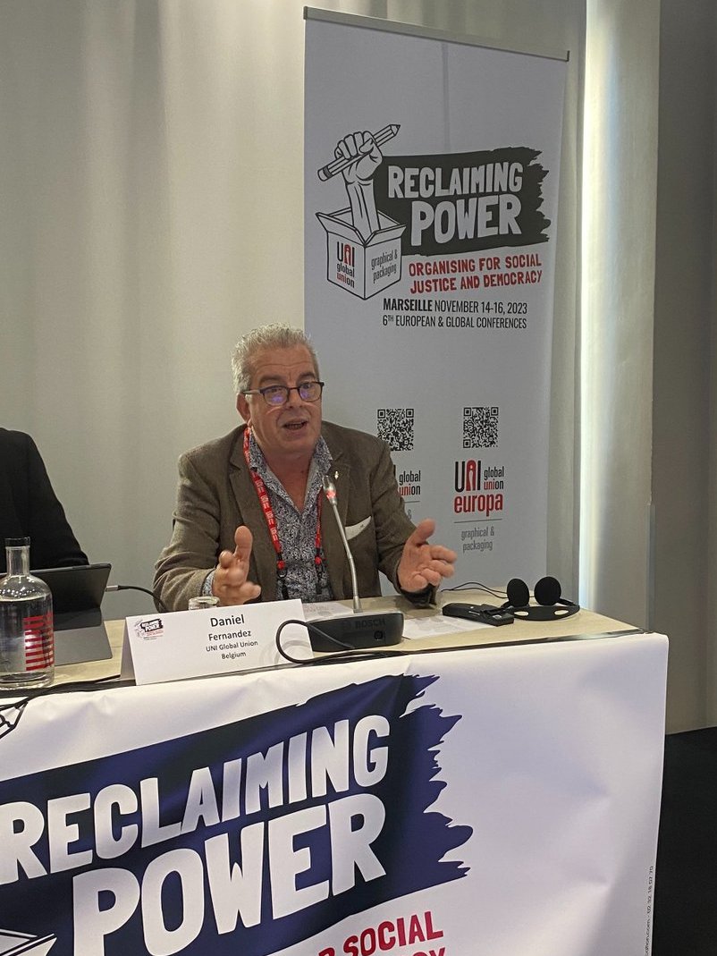 ‘Today unions are faced with high inflation that is destroying purchasing power of workers. Unions must reverse this trend & Boost wages through struggle & negotiations to restore dignity for workers’ @NicKonstantinou #reclaimingpower