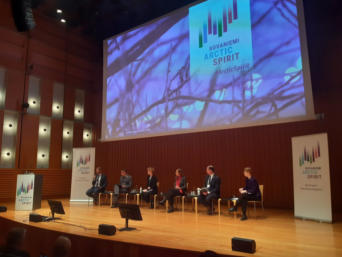 Even though partnership is crucial to oppose Russian aggression, @andreasOsthagen calls also for a nuanced view on #ArcticSecurity instead of oversimplified narratives. Thanks to all panelists: Esther McClure, @minna_alander, @katarzyna_zysk, <a href="/simotwiit/">Simo Pesu</a> &amp; Randy Kee #ArcticSpirit