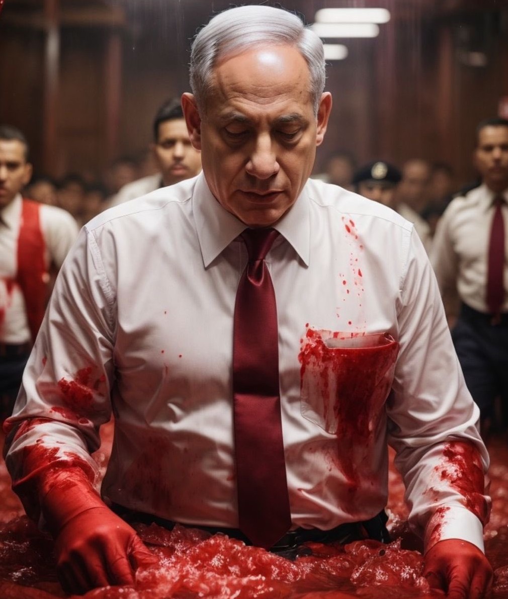 SergioAJBarrett's tweet photo. Podemos dizer que o Netanyahu é o MAIOR CRIMINOSO DO MUNDO ATUAL? https://t.co/3QXpQo066J