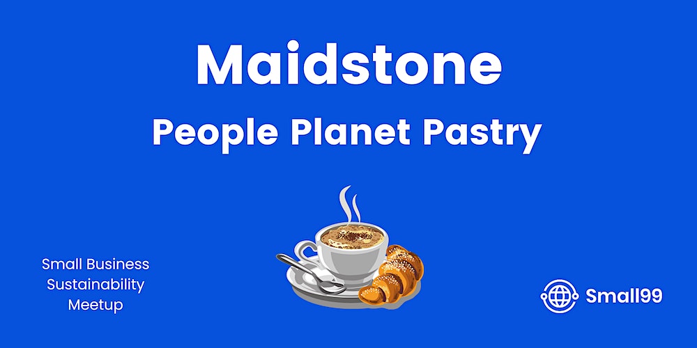 Maidstone - People, Planet, Pastry 👫 🌍 🥐 Meet other businesses interested in sustainability in your community, share local stories and ideas, and accelerate local climate action. 📅 15th November, 2pm 📍 The Business Terrace, Maidstone 👉 eventbrite.co.uk/e/maidstone-pe… @small99uk