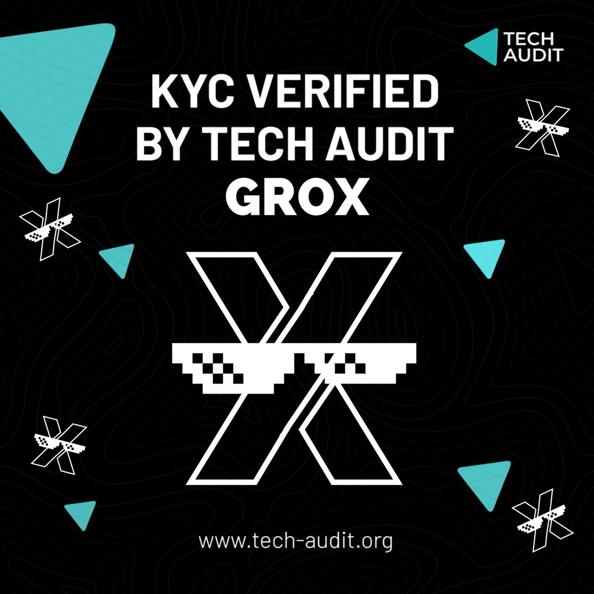 TechAudit has completed KYC Verification of the $GROX (<a href="/GROXERC20/">GRO𝕏</a>) Team.

The mentioned project has been virtually verified by TechAudit. TechAudit has gathered and verified 1 government issued photo from the mentioned project owners.  

More info: tech-audit.org