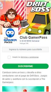 games_and_Offer's tweet photo. 26336 - MX - [MOB] - Gamer Pass - Telcel - 2 Click
https://t.co/6FhTfVsui5 https://t.co/VdkeJ2xHTO