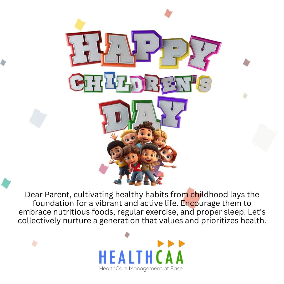 healthcaa's tweet photo. Happy Children's Day! 
#Healthcaa #HCMS #HCAA #HappyChildrensDay https://t.co/SkOPRoKywK