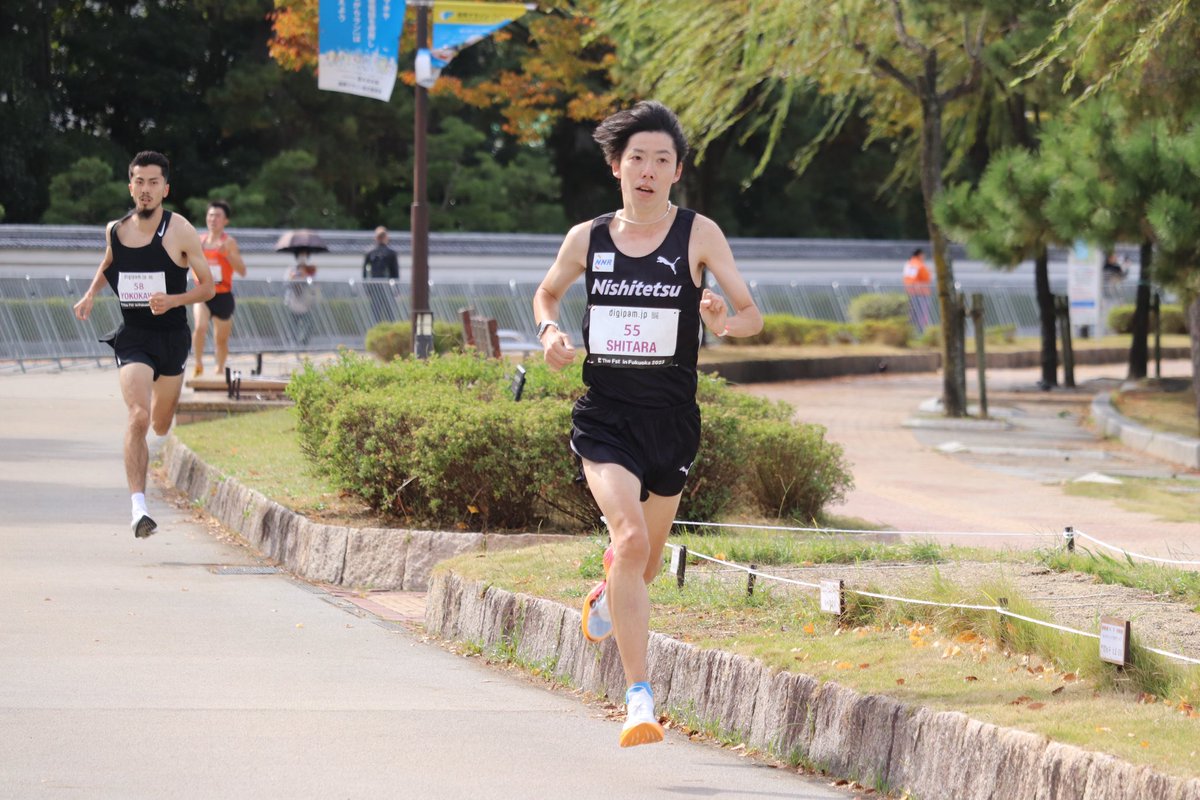 miz_zim_312's tweet photo. The Fst in Fukuoka
5km（A）
6位 #設楽悠太 選手（#西鉄 ）
14分19秒 https://t.co/w2KNIhifEJ
