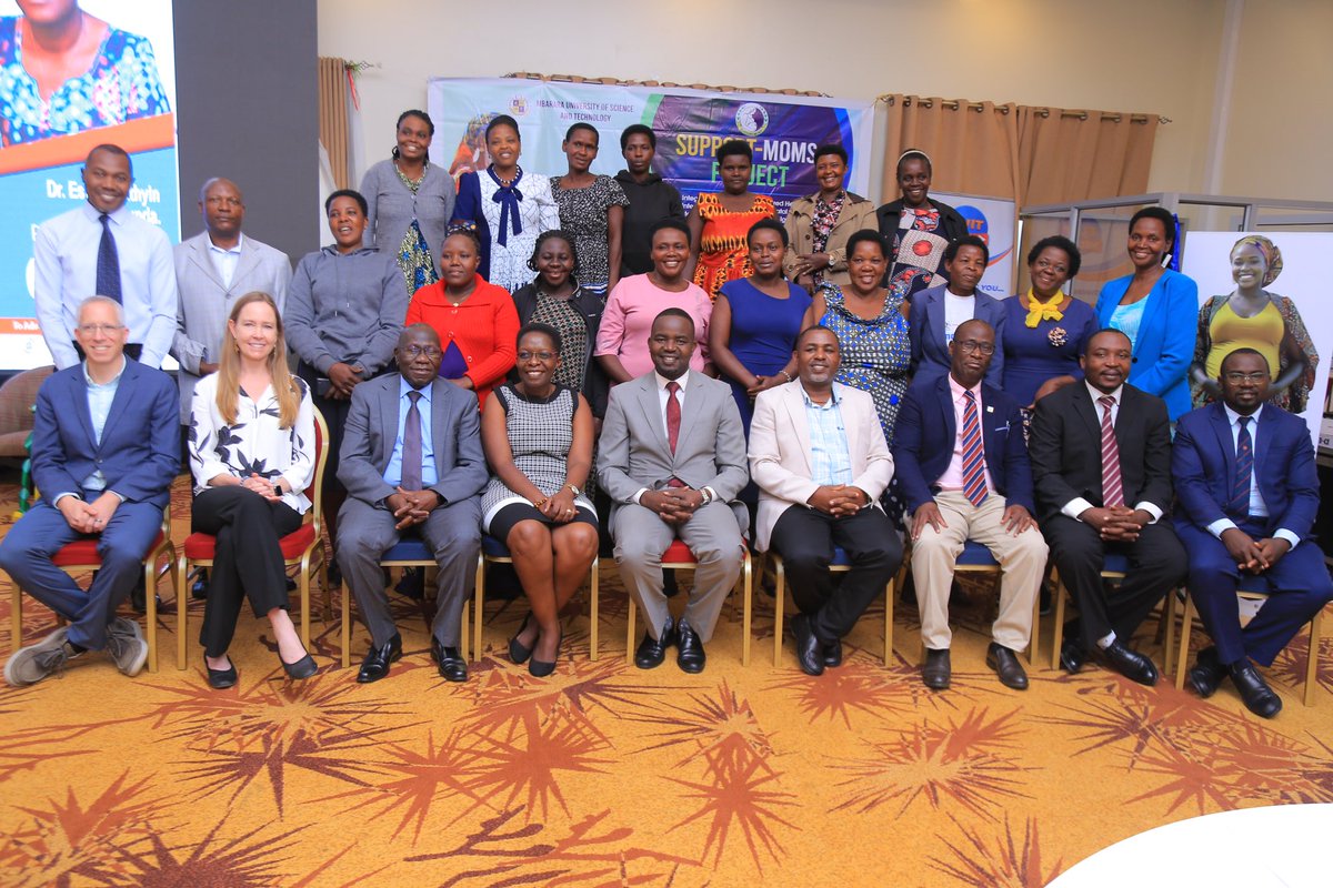 Prof. Kazooba Charles, <a href="/MbararaUST/">Mbarara University</a> DVC financial closed the launch ceremony for the SUPPORT-MOMS PROJECT by congratulating Dr. Atukunda <a href="/Estheratukunda2/">Esther</a> and all collaborators of the project upon the successful launch among other thing.