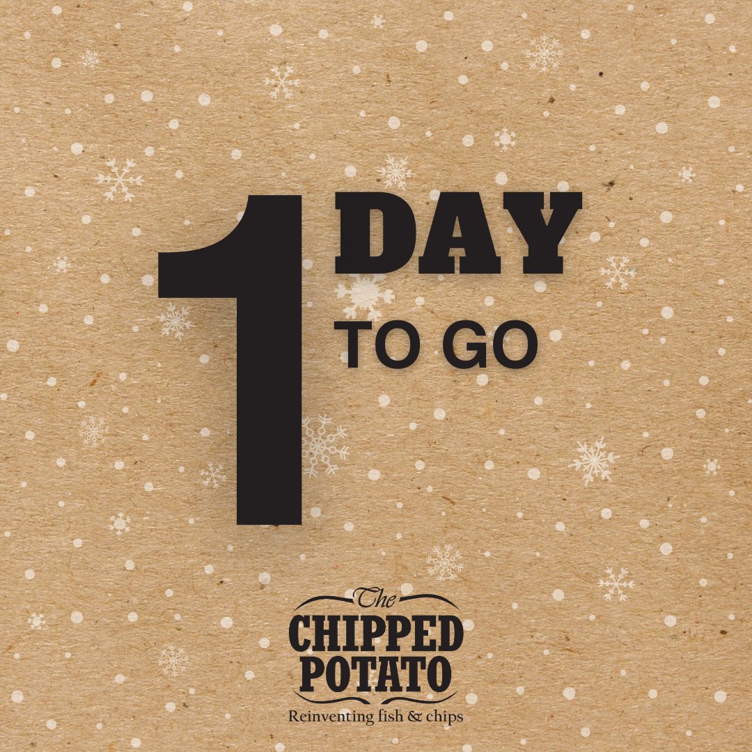 Get excited, Only one day to go !!! 
#lovechristmas #deliciousfood #xmas2023 #christmas2023 #xmasfood #chippy #yummyfood #christmastreats #christmastime #xmastreats #specials #food #christmasfood #Xmas #christmasspecials #cosy #foodie #christmas #festive #festivefood