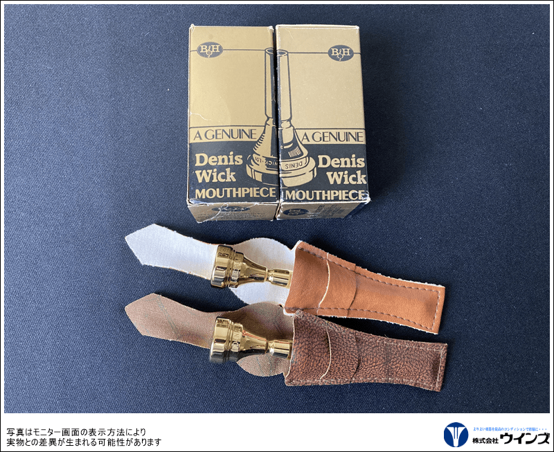 winds_kawagoe's tweet image. ブージー社時代のデニスウィック、箱付きで金メッキ仕様。メッキが薄くなっていますが年数を考えると綺麗です。
マウスピースポーチ、あると嬉しいですよね。
winds-kawagoe.shop/view/item/0000…
#デニスウィック #トランペット #吹奏楽