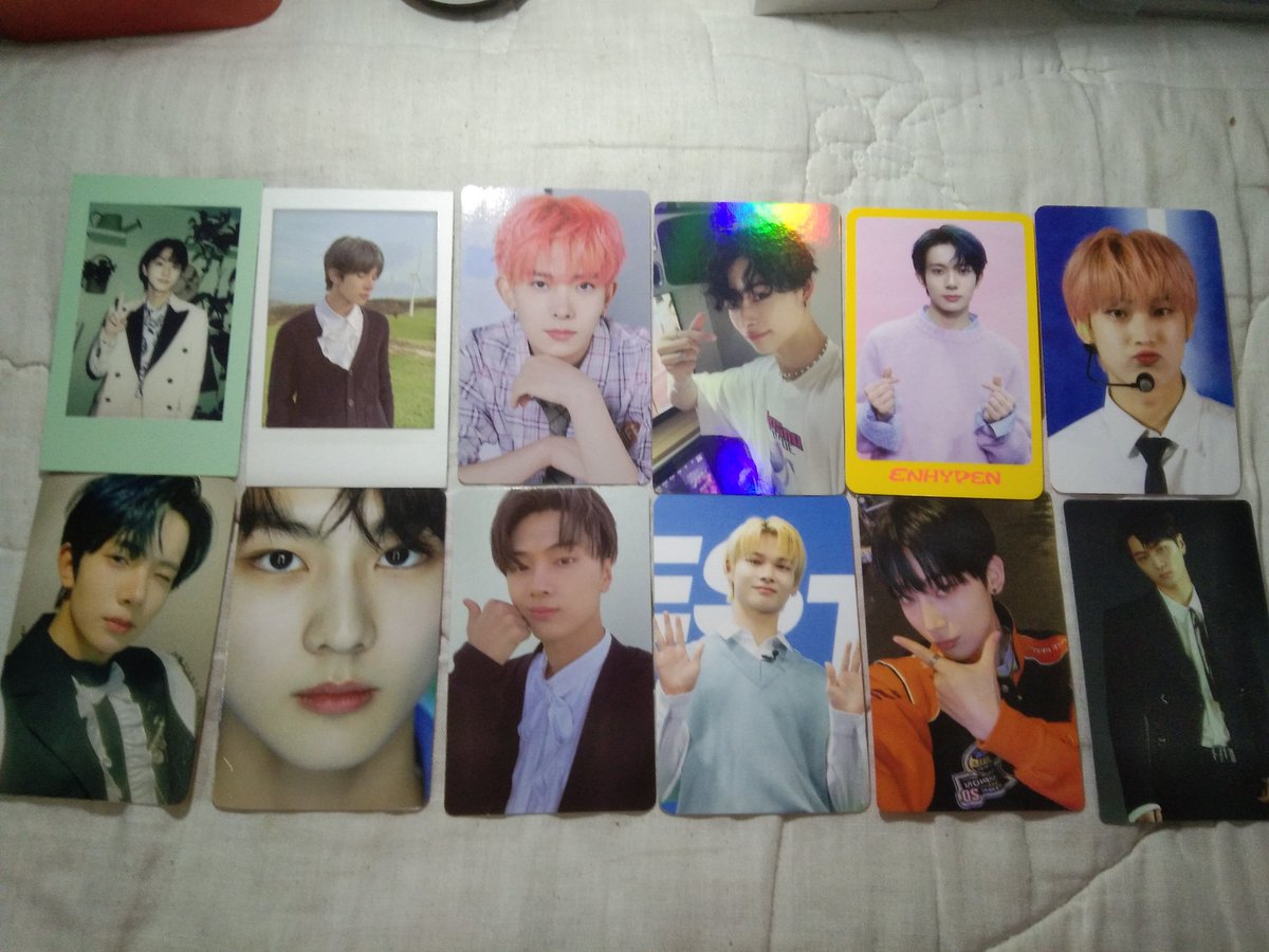eunabns's tweet photo. WTS/LFB 

ENHYPEN OFF PHOTOCARDS 
QYOP.

MOP : GCASH
MOD : SCO | LALAMOVE | JNT | FLASH

CAN 3 DAYS DOP WITH NRDP

#ENHYPEN
#EUNABNSBENTABLES https://t.co/bGFesQLMfK