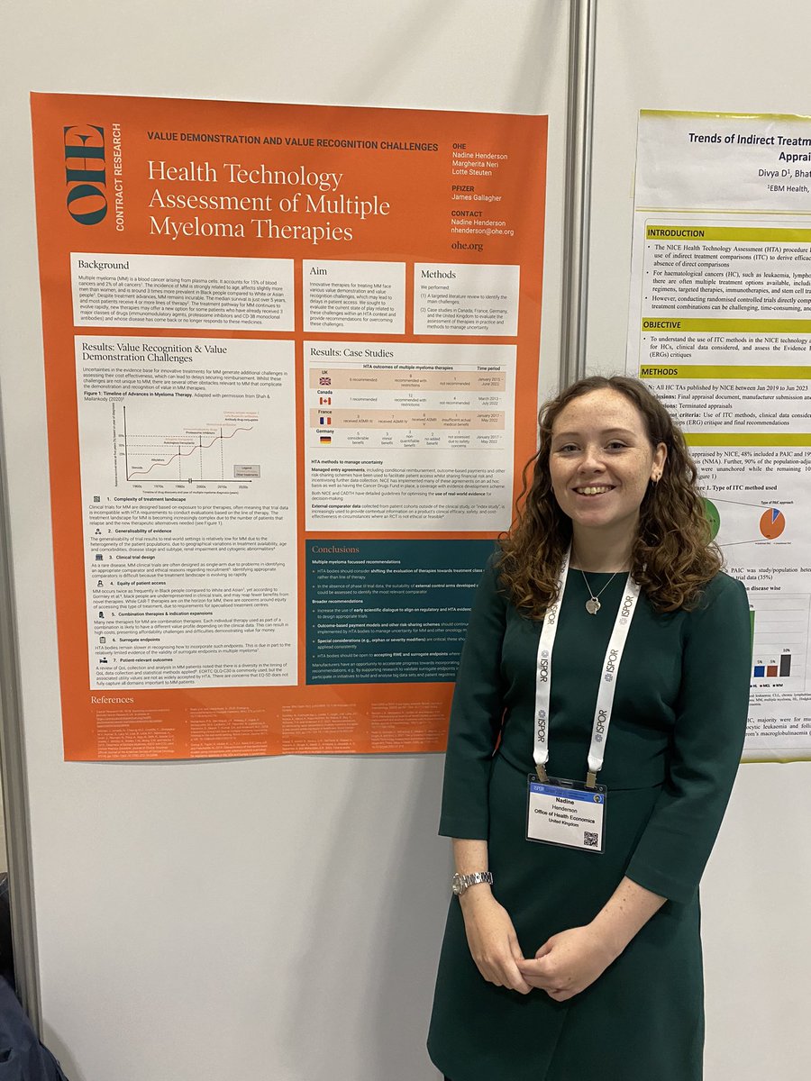 Visit our posters at #ISPOREurope to explore our latest researches and publications.