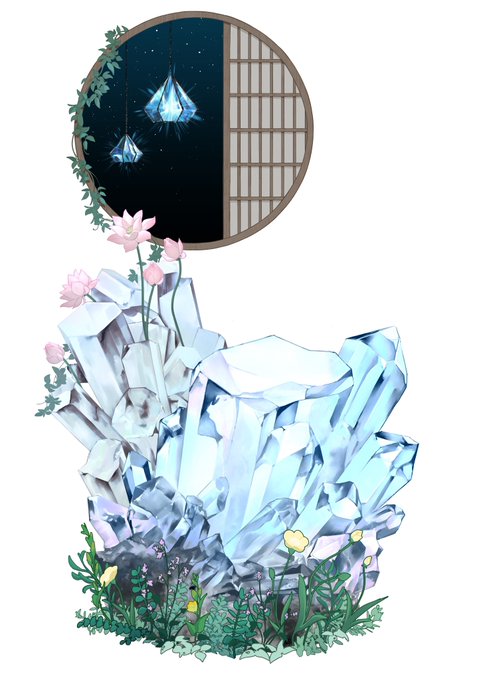 「lotus white background」 illustration images(Latest)