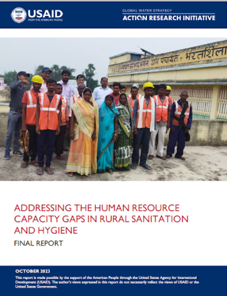 #rural #Sanitation and #Hygiene #CapacityNeeds Assessment report I worked on is online. With findings and recommended actions. globalwaters.org/resources/asse…