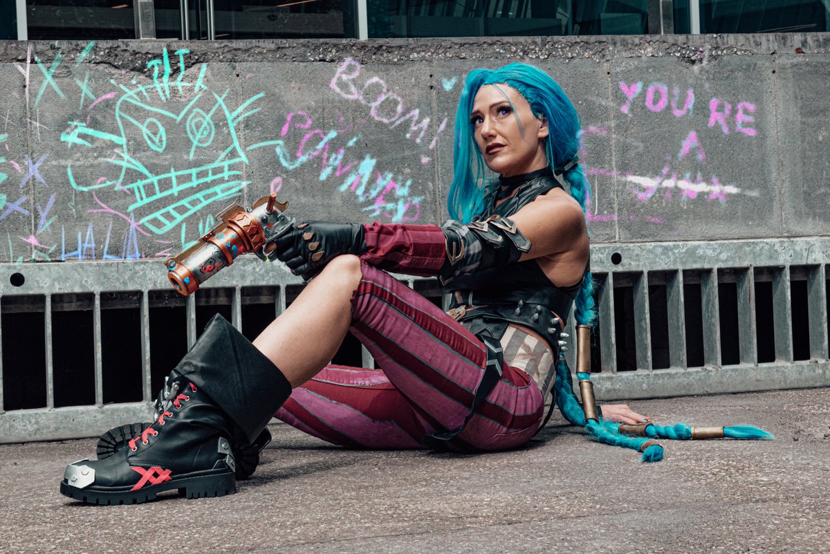 Here’s to the new us

<a href="/arcaneshow/">Arcane</a> Jinx cosplay made by me 
#jinx #arcane #arcanecosplay #leagueoflegendscosplay