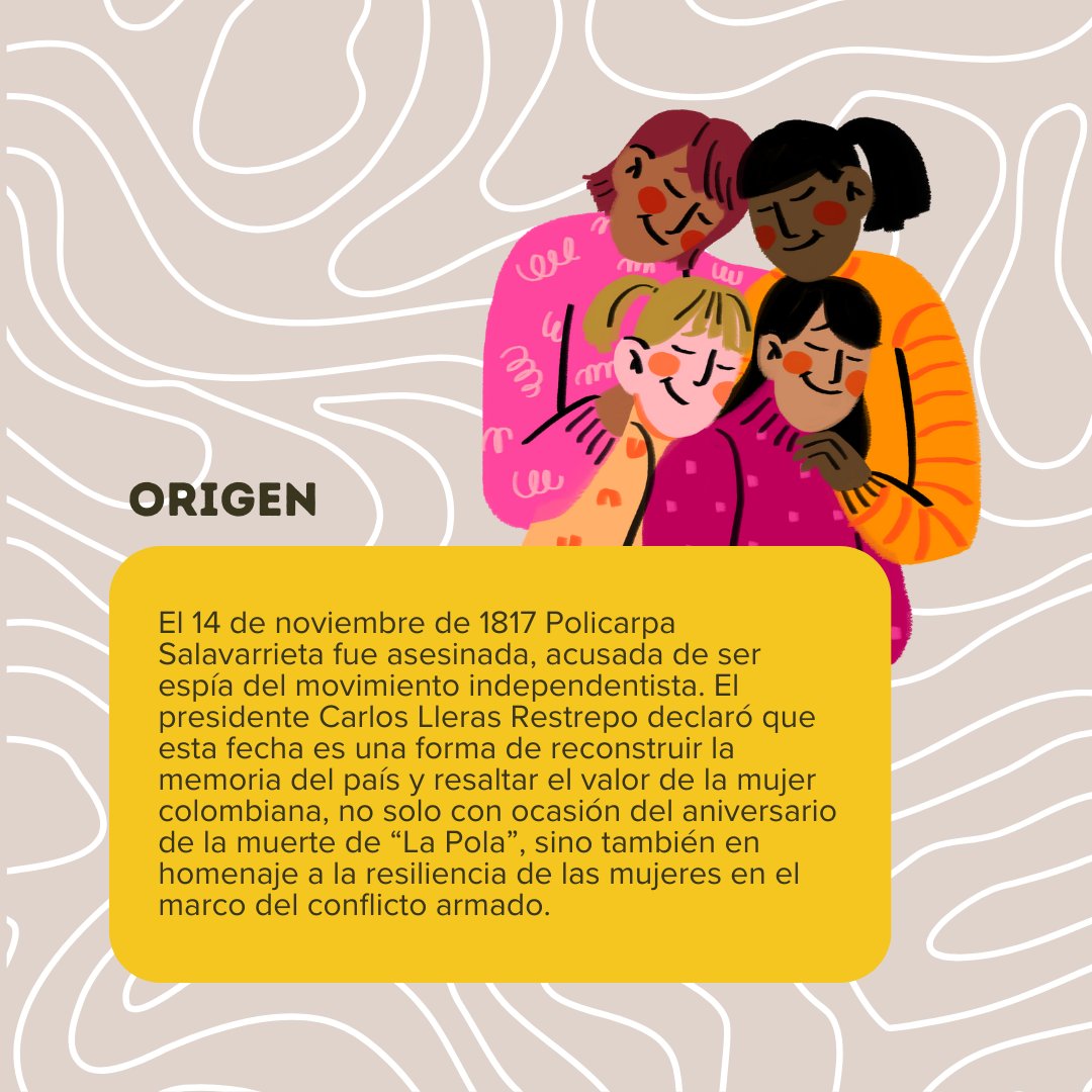 judicaturacsj's tweet photo. #14Nov l La #ComisiónNacionalDeGénero de la Rama Judicial se une a la conmemoración del Día Cívico de la Mujer Colombiana, fecha que, desde 1967, honra a las mujeres colombianas que han librado luchas históricas. https://t.co/HnkhQ1H3Lf