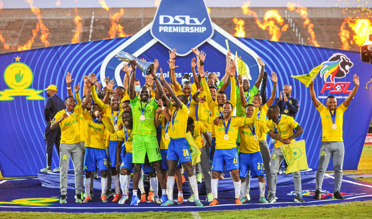 AfricaFactsZone's tweet photo. Mamelodi Sundowns have won 16 trophies in the last 8 years.

They won 1 African Football League trophy, 1 CAF Champions League trophy, 1 CAF Super Cup, 7 South African Premier Soccer League trophies, 3 Nedbank Cups, 2 Telkom Knockout and 1 MTN 8. https://t.co/20SpU6G8Da