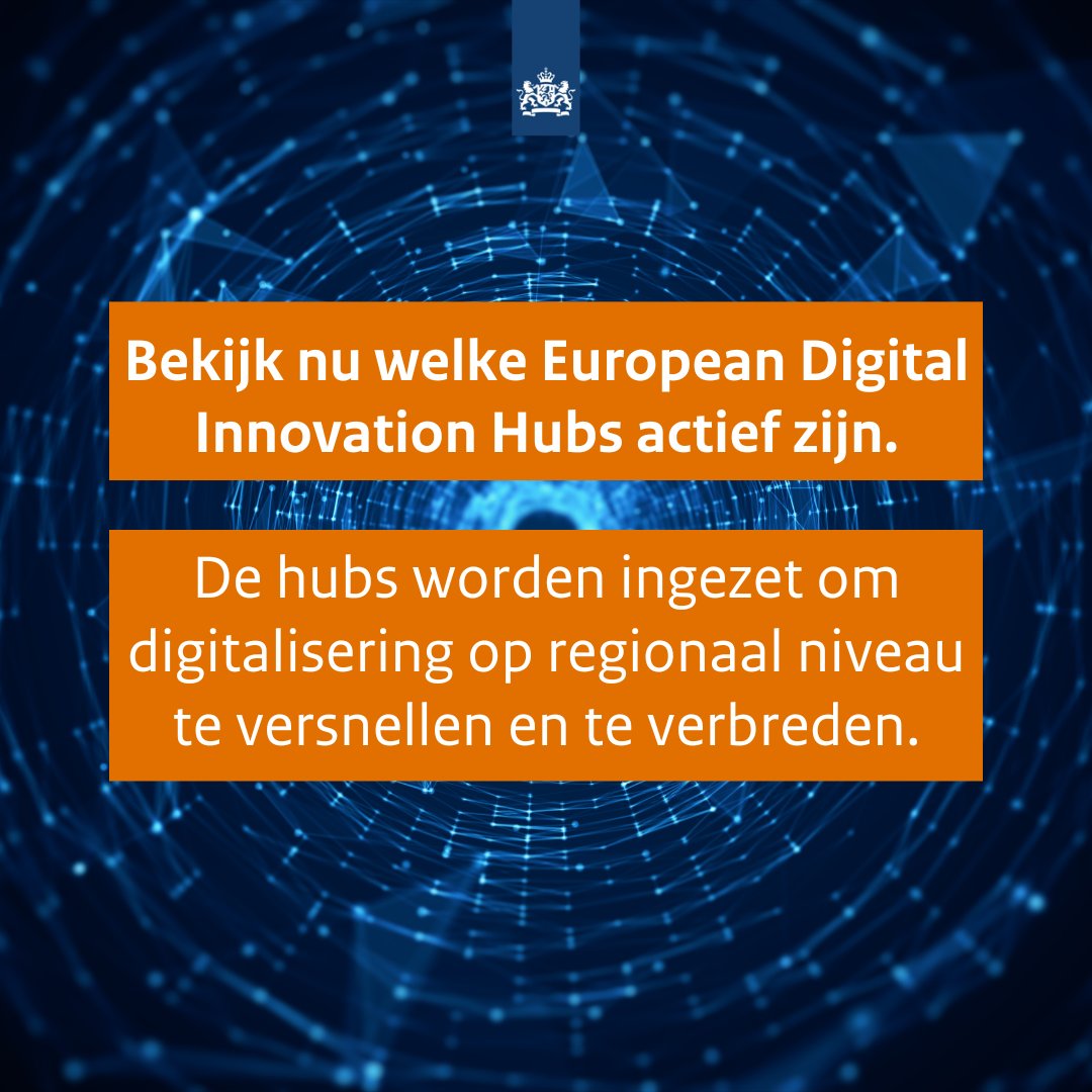 Wist je dat er nu 5 Europese Digitale Innovatie Hubs actief zijn, klaar om ondernemers te ondersteunen bij het versnellen van digitalisering? Voor ondernemers, met ondernemers. 

Ontdek meer: smartindustry.nl/in-de-regio 

#Digitalisering #Innovatie #ondernemerschap #mkb