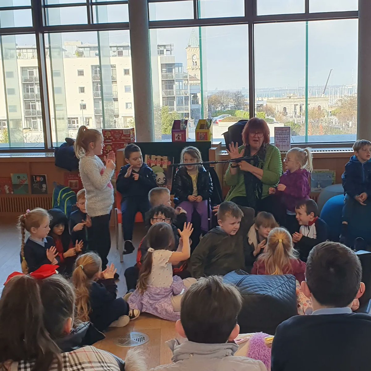 Congrats to the kids of St. Kieran' Bray for Traveller Children who showcased their storytelling skills in the @dlrLibraries Lexicon today supported by <a href="/LizTellsStories/">Liz Weir</a> as part of YARN. Don't miss their finale this Sat at 3pm in <a href="/mermaidarts/">Mermaid Arts Centre</a>
mermaidartscentre.ie/whats-on/event…
#Storytelling
