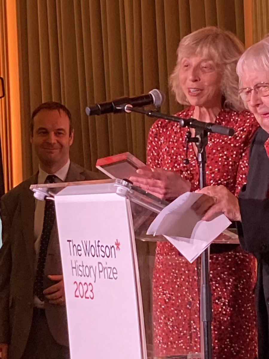 #WolfsonHistoryPrize . Thanks to Wolfson Foundation for supporting much needed great historical research and writing for over 50 years.  Winners and short list always a great read.