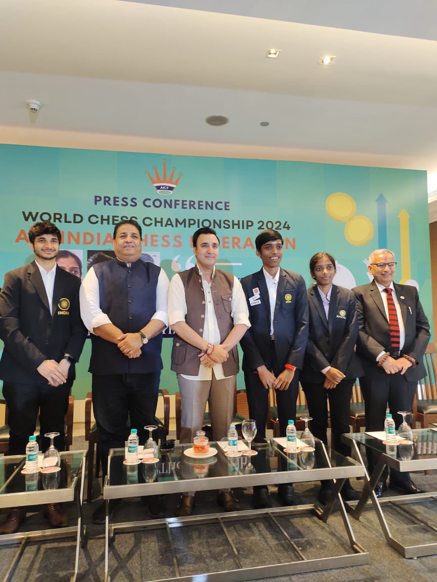 Grateful to @aicfchess @Bharatchess64 @SnjKpr @chessgmkunte for the timely support for the preparation of Candidates 2024 :)