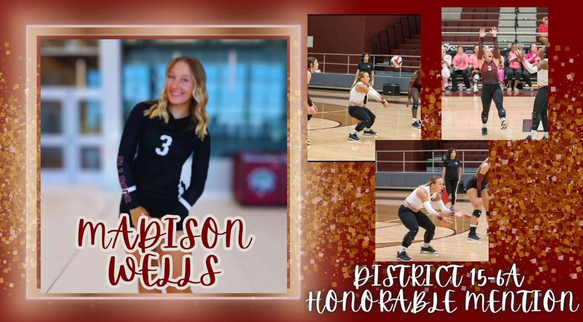 Congrats to our Madison’s for getting honorable mention all district this year. So proud of you ladies.