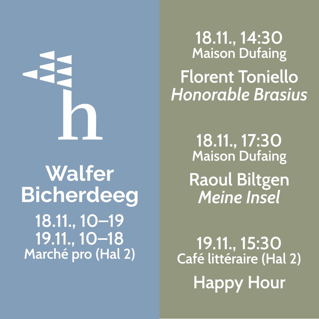 Stand: ✅
Liesungen: ✅
Happy Hour: ✅