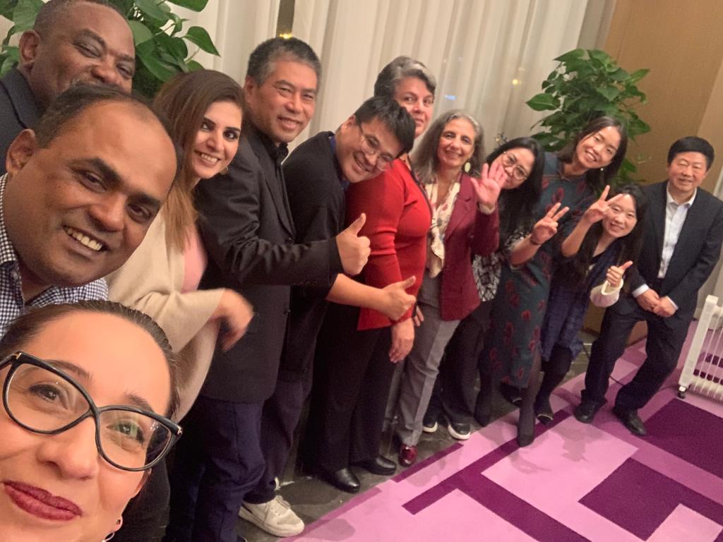 Susana_puerto's tweet photo. Soon our attention turned to Youth Entrepreneurship as the Dalian City opened its doors to our joint @club_kab - @ilo Campus. ILO-trained experts (like @SadafAbid3) shared experiences on entrepreneurship education. I was thrilled. We went overtime but did not feel it pass. (8/10) https://t.co/kQrsyTvhmI