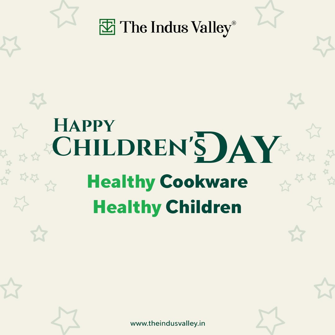 Theindusvalley_'s tweet photo. #HealthyCookwareHealthyChildren #ChildrensDay

Happy Children’s Day to all the little ones in your home! For their well-being, always choose toxin-free cookware. #happychildrensday 

#TheIndusValley #HealthyLiving #HealthyEating #ChildrensDay https://t.co/pVZuUfLcYd